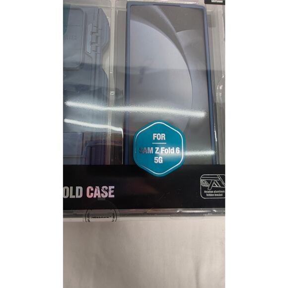 Nillkin Samsung Galaxy Z Fold 6 Protective Case Phone Case Blue Pen Holder - Picture 5 of 8